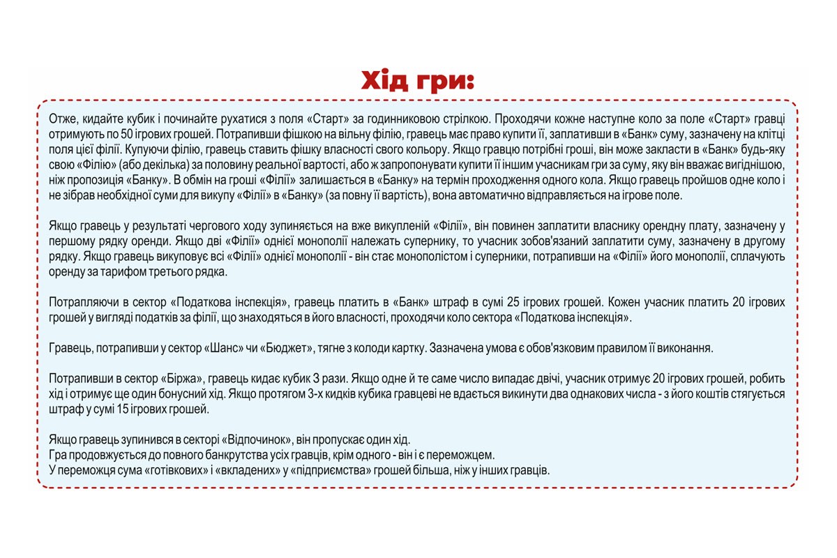 Настільна гра "Дитяча монополія ТехноК", арт.0755