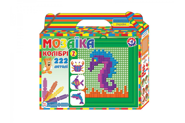 Іграшка мозаїка "Колібрі 2 ТехноК", арт.1097