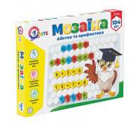 Іграшка мозаїка "Абетка та арифметика ТехноК" (укр.), арт.2223