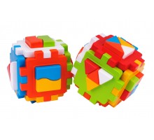 Игрушка куб "Умный малыш Логика-комби ТехноК", арт.2476
