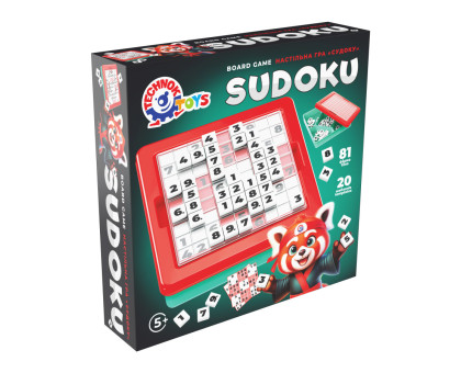 Настільна гра Судоку ТехноК арт. 2956