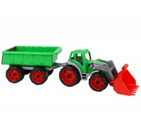 Іграшка "Трактор з ковшем і причепом ТехноК", арт.3688