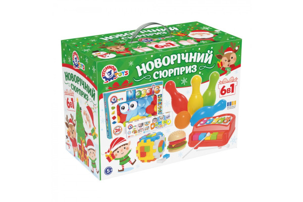 Новорічний набір іграшок ТехноК, арт.8829