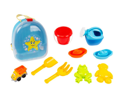 Іграшка "Набір для гри з піском у рюкзаку ТехноК", арт.8881